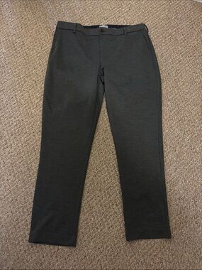 NWT Ted Baker Classic Grey Straight-Leg Pants Size 38/32